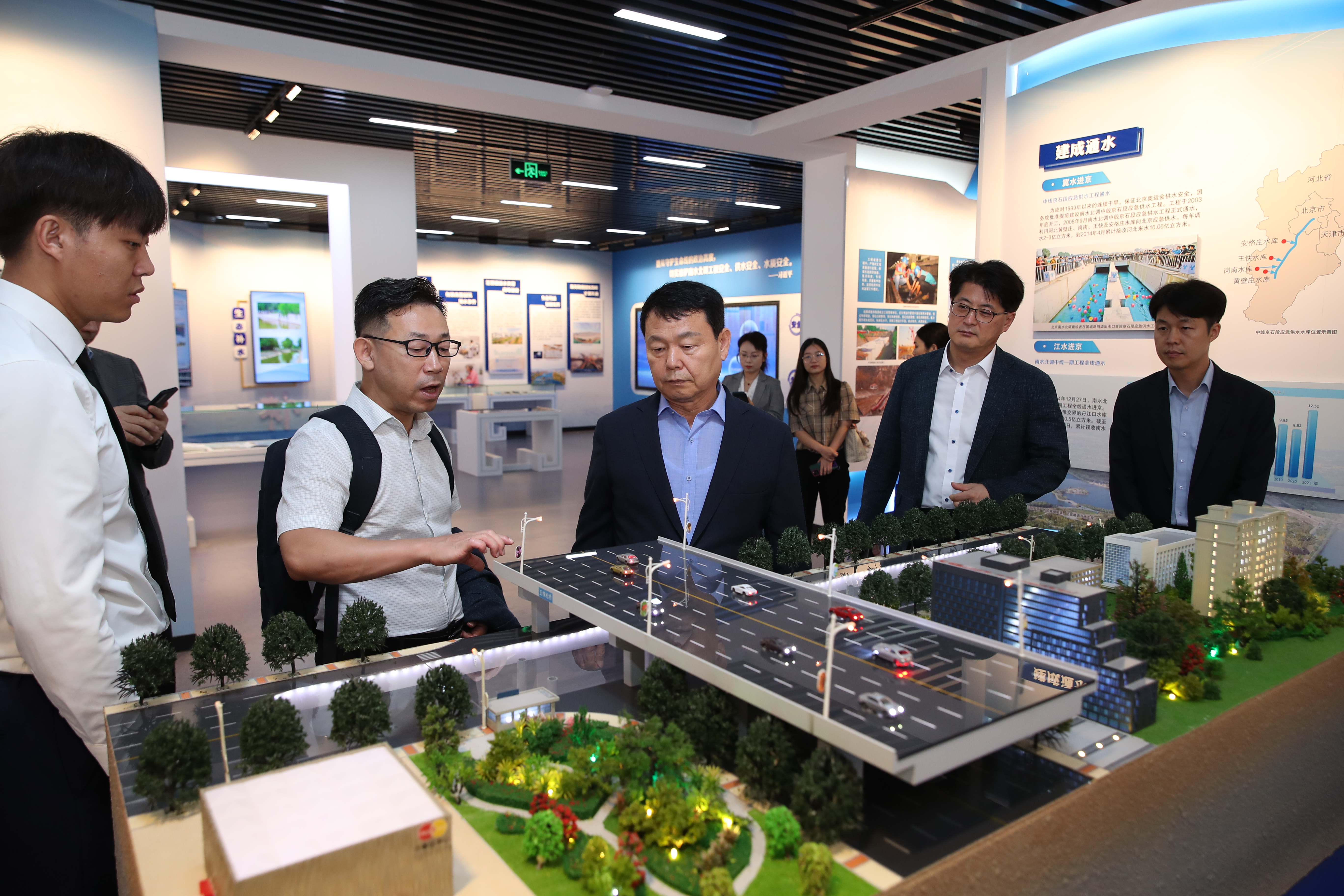 CEO Visits the Water Management Facilities in Beijing